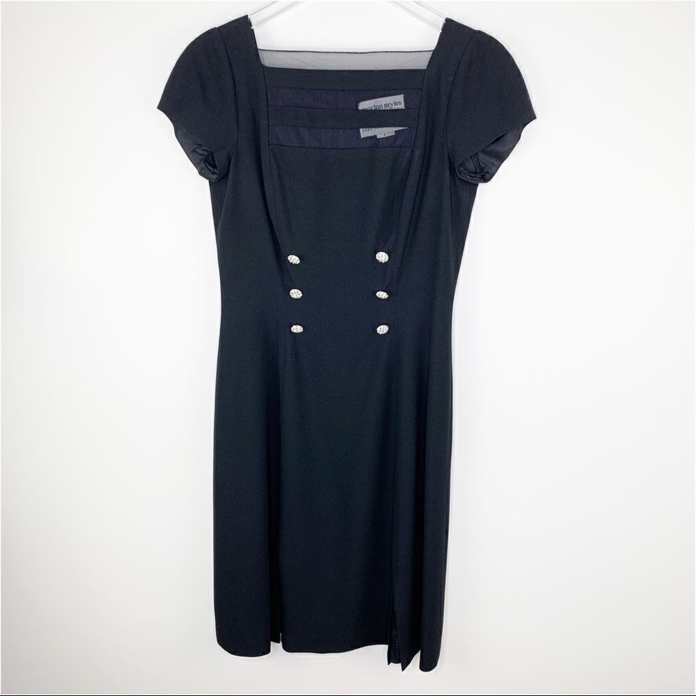 ‎Morton Myles Vintage Black Cocktail Dress